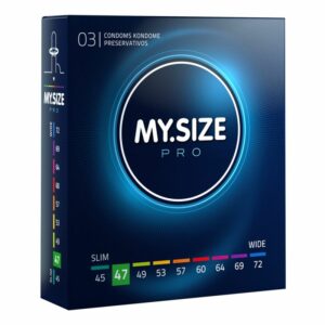 Kondome „MY.SIZE pro 47 mm“ allergenarm