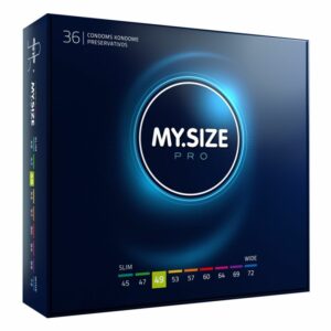 Kondome „MY.SIZE pro 49 mm“ allergenarm