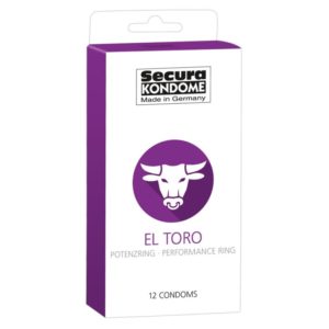 Kondome »El Toro« mit Potenzring
