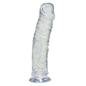 Naturdildo »Crystal Clear Medium Dong«