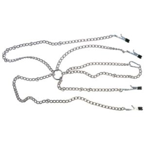 Nippelklammern mit Intimklammern aus Metall