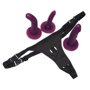 3-teiliges Umschnalldildoset »Strap On«