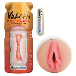 Masturbator »Vulcan Pussy Stroker« mit Vagina-Öffnung und wärmendem Gleitgel