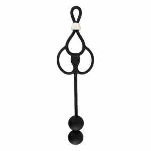 Penis-/Hodenring „Triple Ball/Cock Ring with Anal Beads“ mit Analkugeln