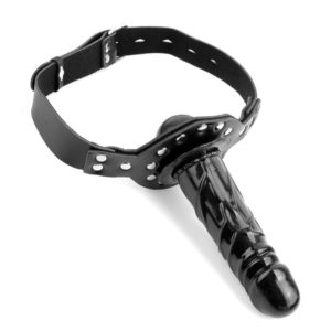 Knebel „Deluxe Ball Gag with Dildo“