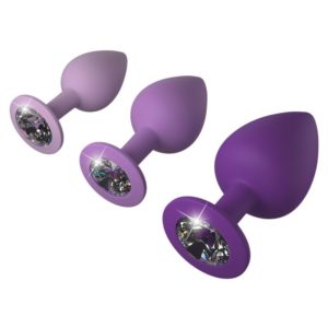 3-teiliges Analplug-Set „her little gems trainer set“