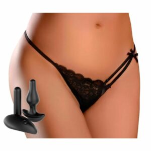 Vibro-String „Remote Bowtie Bikini“ inkl. Analplug