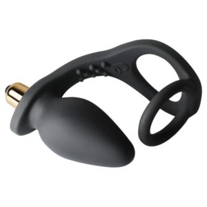 Analplug »Ro-Zen« mit Penisring und 7 Vibrationsstufen
