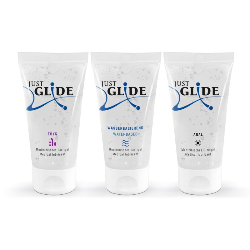 3-teiliges Gleitgel-Set »Just Glide« 3 x 50 ml 3-teiliges Gleitgel-Set »Just Glide« 3 x 50 ml