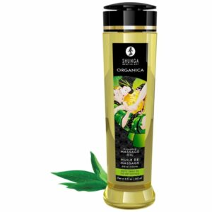 „Organica Massage Oil“ aus 100% kaltgepressten natürlichen Ölen