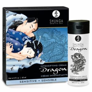 Penispflegecreme „Dragon Intensifying Cream Sensitive“ aus 100% natürlichen Pflanzenextrakten