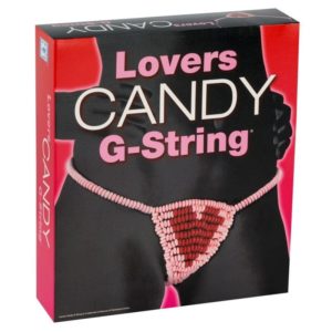 Knabberwäsche »Candy Lovers G-String Herz« aus Zuckerperlen