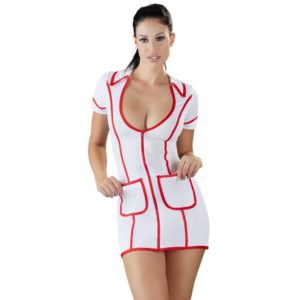 Kleid im Krankenschwester-Look