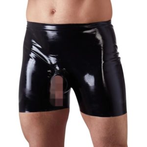 Latex-Shorts »Ball Bag« mit Hodenbeutel und Erektionsring
