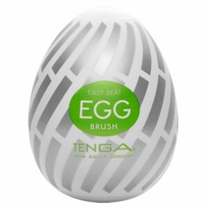Masturbator „Egg Brush“ mit Softborsten-Stimulationsstruktur