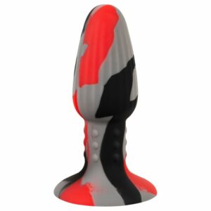 Analplug „Tricolour Butt Plug“ mit Saugfuß
