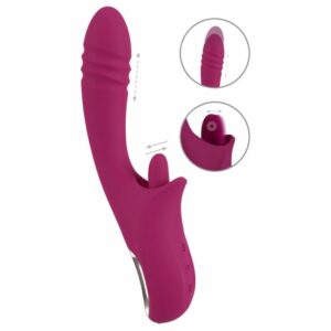 Licking & Thrusting Vibrator