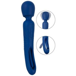 Massagestab „2in1 Wand with Flicking Tongue“